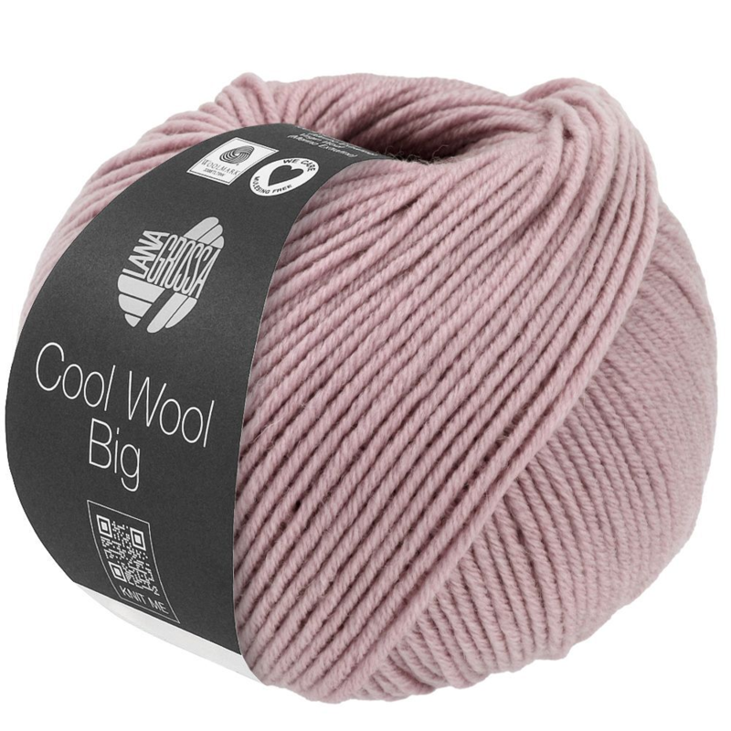 Lana Grossa Cool Wool Big 1033 Rosa grisáceo
