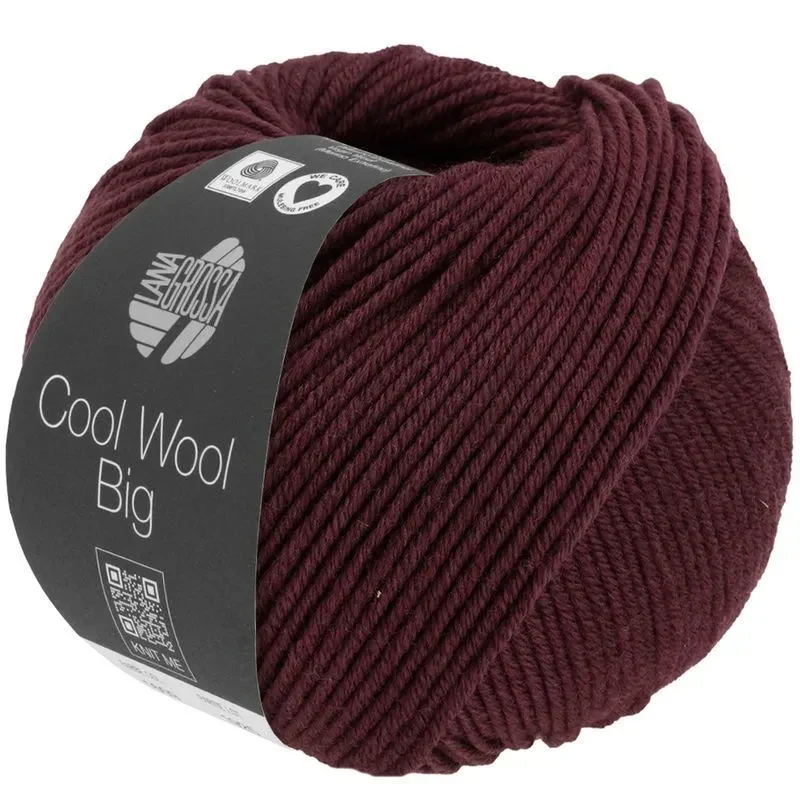 Cool Wool Big 1606 Rojo oscuro jaspeado