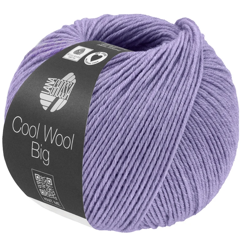 Lana Grossa Cool Wool Big 1698 Lila jaspeado
