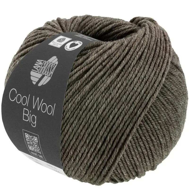 Cool Wool Big 1622 Marrón oscuro jaspead