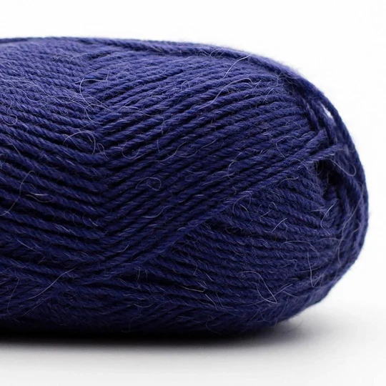 Kremke Soul Wool Edelweiss Alpaka 042 Azul violeta