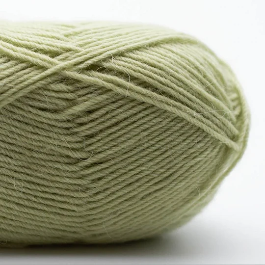 Kremke Soul Wool Edelweiss Alpaka 026 Verde lima
