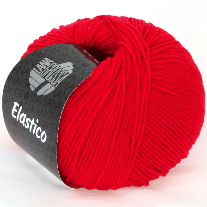 Lana Grossa Elastico 078 Rojo Señal