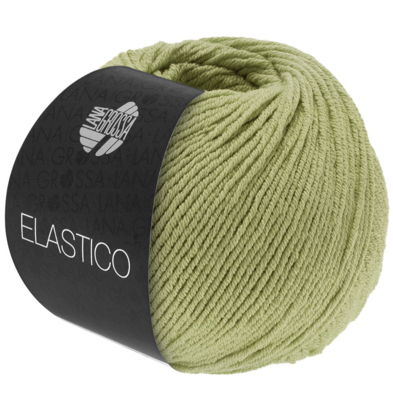 Lana Grossa Elastico 166 Verde Heno