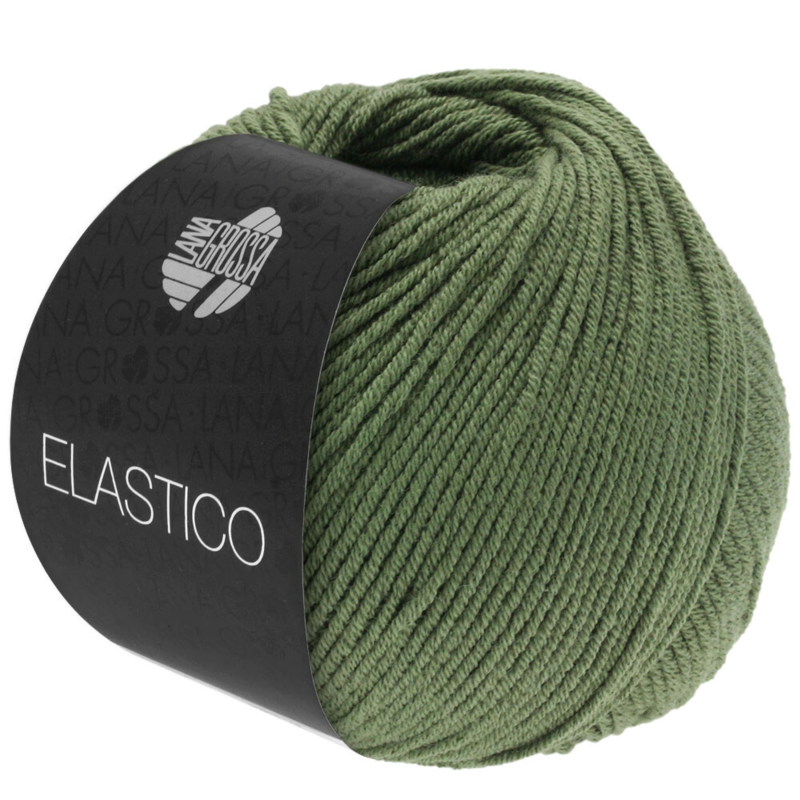 Lana Grossa Elastico 156 Verde Adelfa