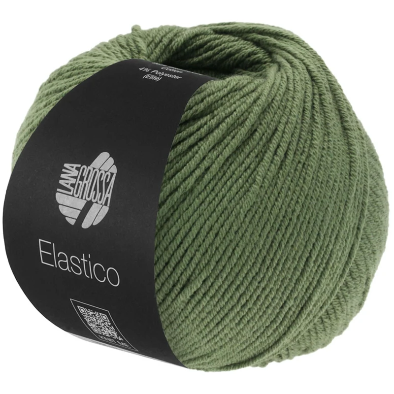 Lana Grossa Elastico 156 Verde adelfa