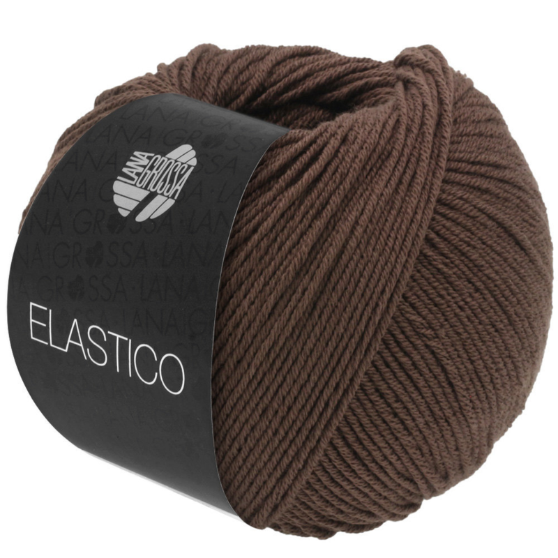 Lana Grossa Elastico 182 Marrón Chocolate