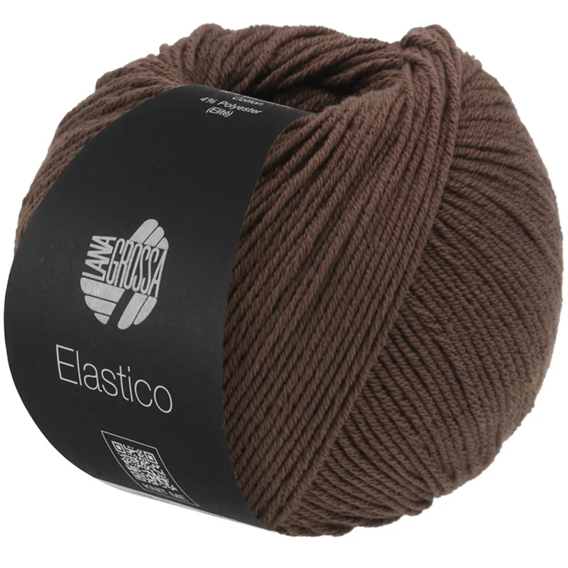 Lana Grossa Elastico 182 Marrón chocolate