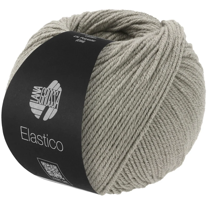 Lana Grossa Elastico 195 Gris plateado