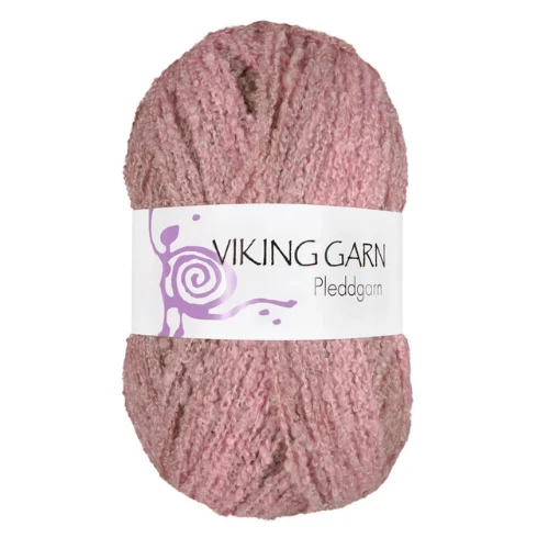 Viking Pleddgarn 763 Marrón/Rosa