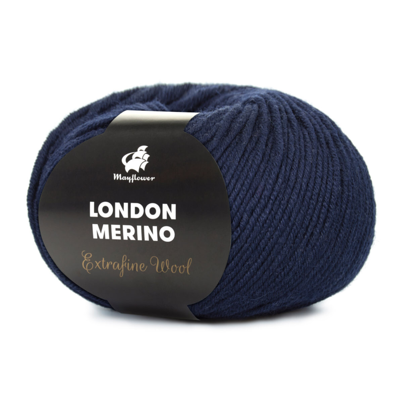 Mayflower London Merino 031 Azul noche