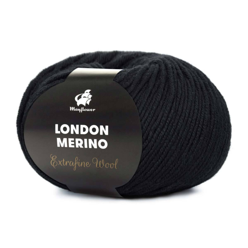 Mayflower London Merino 040 Negro