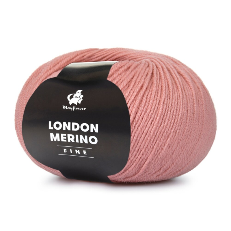 Mayflower London Merino Fine 011 Rosa empolvado