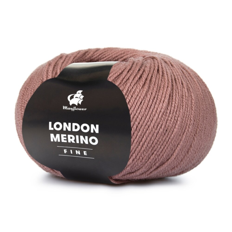 Mayflower London Merino Fine 010 Rosa cobre