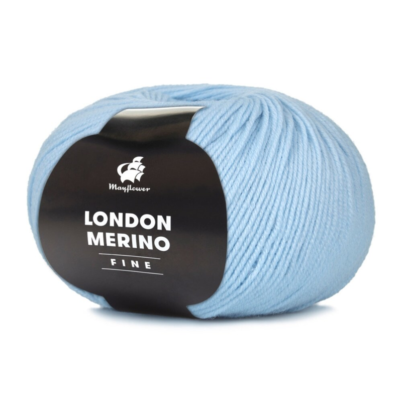 Mayflower London Merino Fine 034 Azul pastel