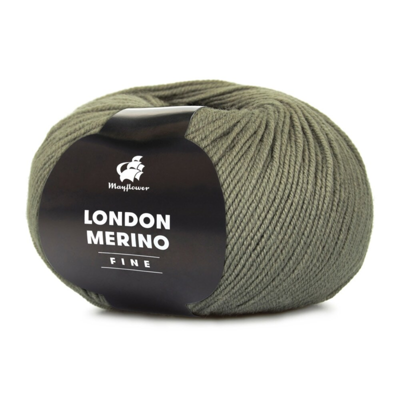 Mayflower London Merino Fine 026 Oliva polvorienta