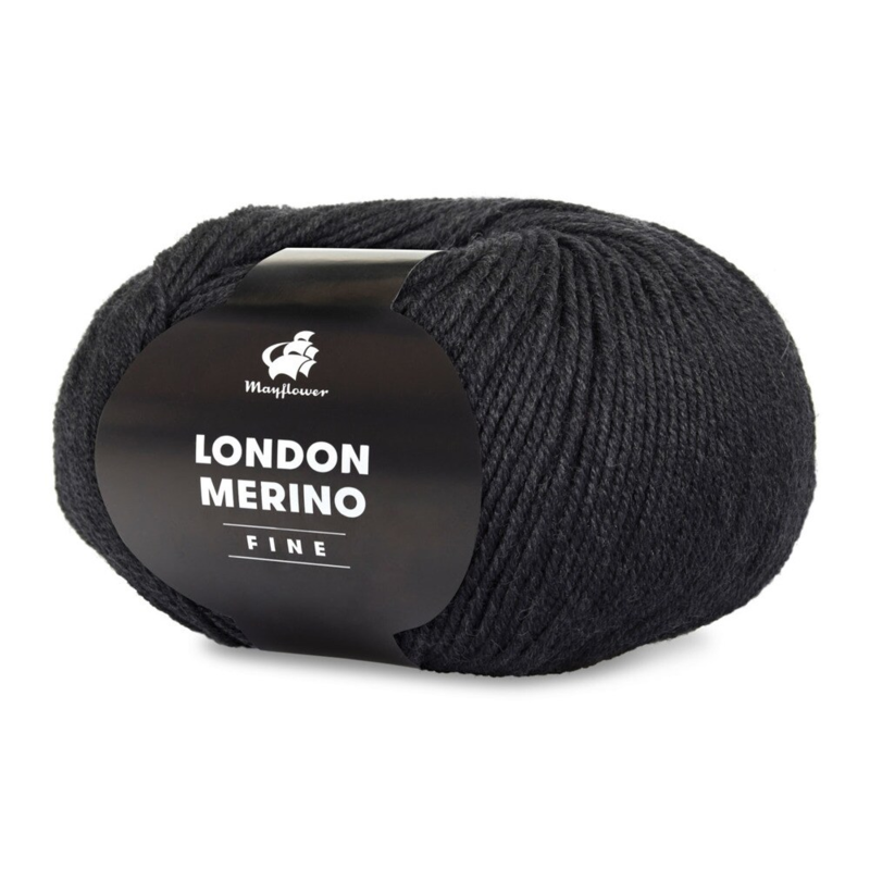 Mayflower London Merino Fine 039 Gris antracita