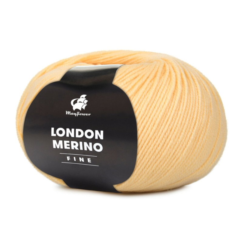 Mayflower London Merino Fine 020 Crema pastelera de vainilla