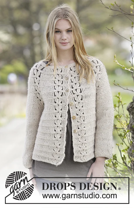 Priscilla Cardigan by DROPS Design