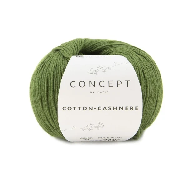 Katia Cotton Cashmere 79 Verde pino