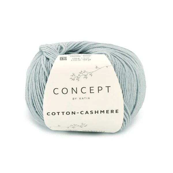 Katia Cotton Cashmere 93 Azul claro