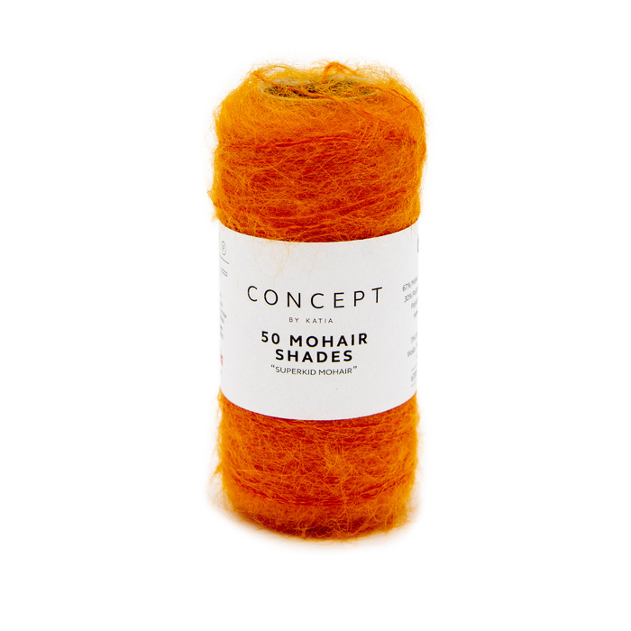 Katia 50 Mohair Shades 48 Naranja