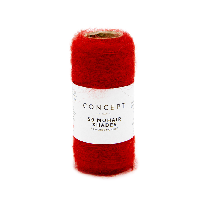 Katia 50 Mohair Shades 43 Rojo