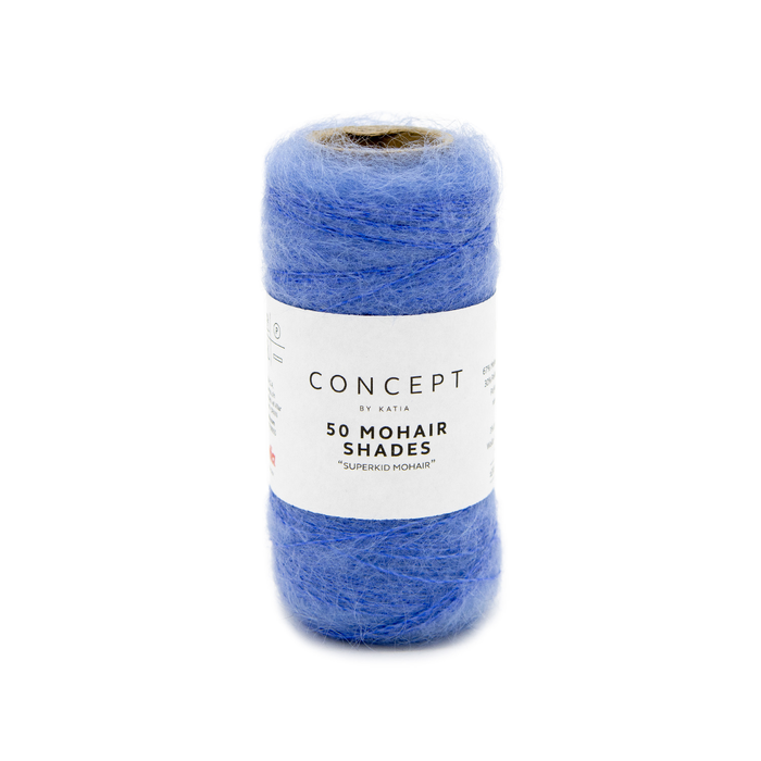 Katia 50 Mohair Shades 31 Azul (más claro que la imagen)
