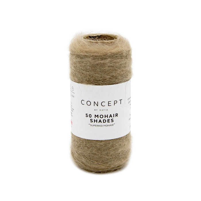 Katia 50 Mohair Shades 8 Gris piedra