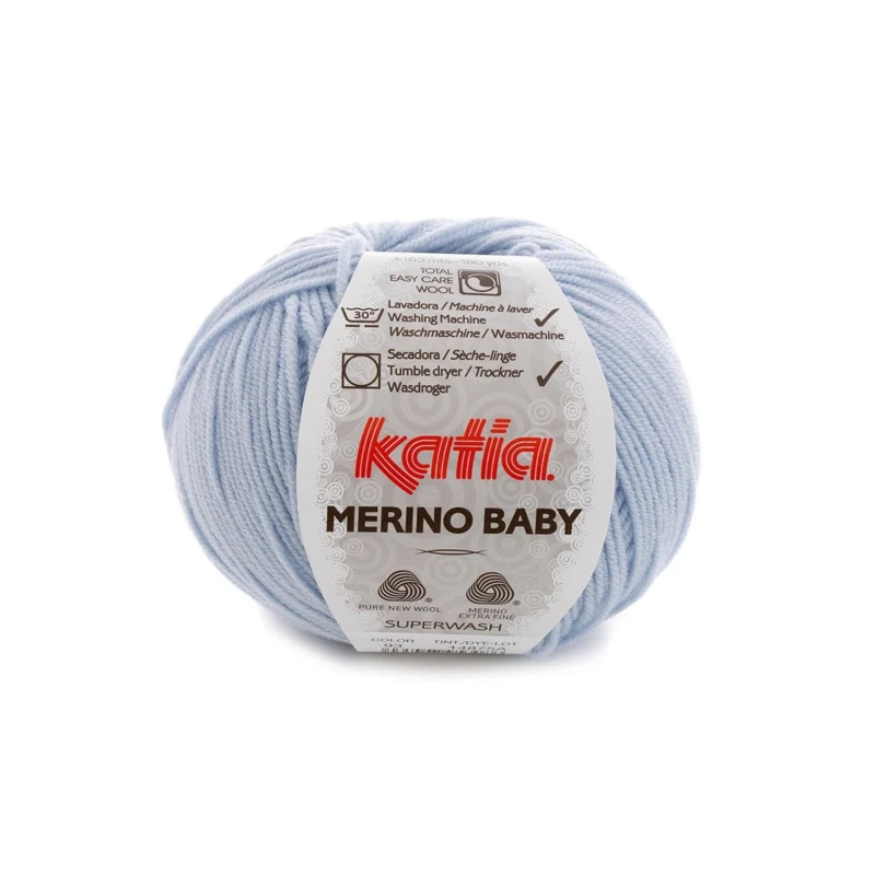 Katia Merino Baby 093 Azul cielo