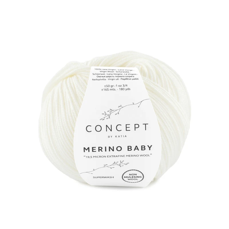 Katia Concept Merino Baby 003 Crudo