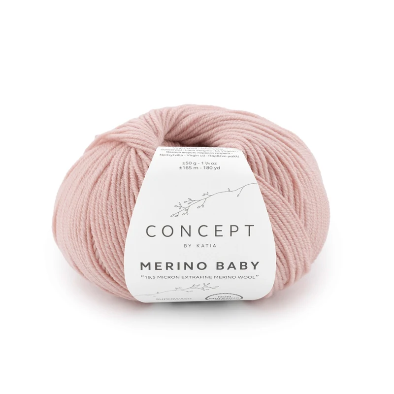 Katia Concept Merino Baby 163 Rosa claro