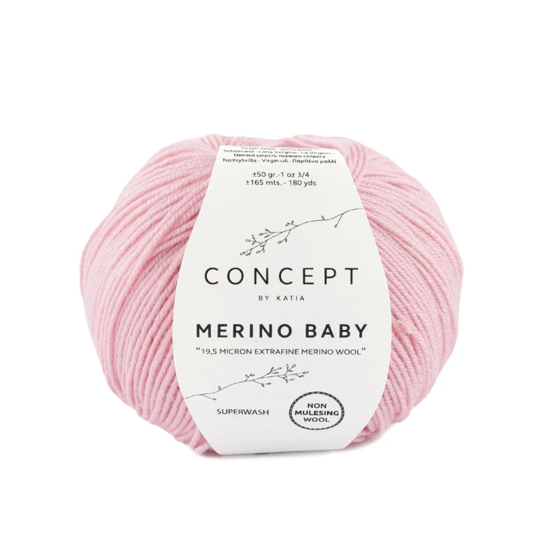 Katia Concept Merino Baby 092 Rosa claro