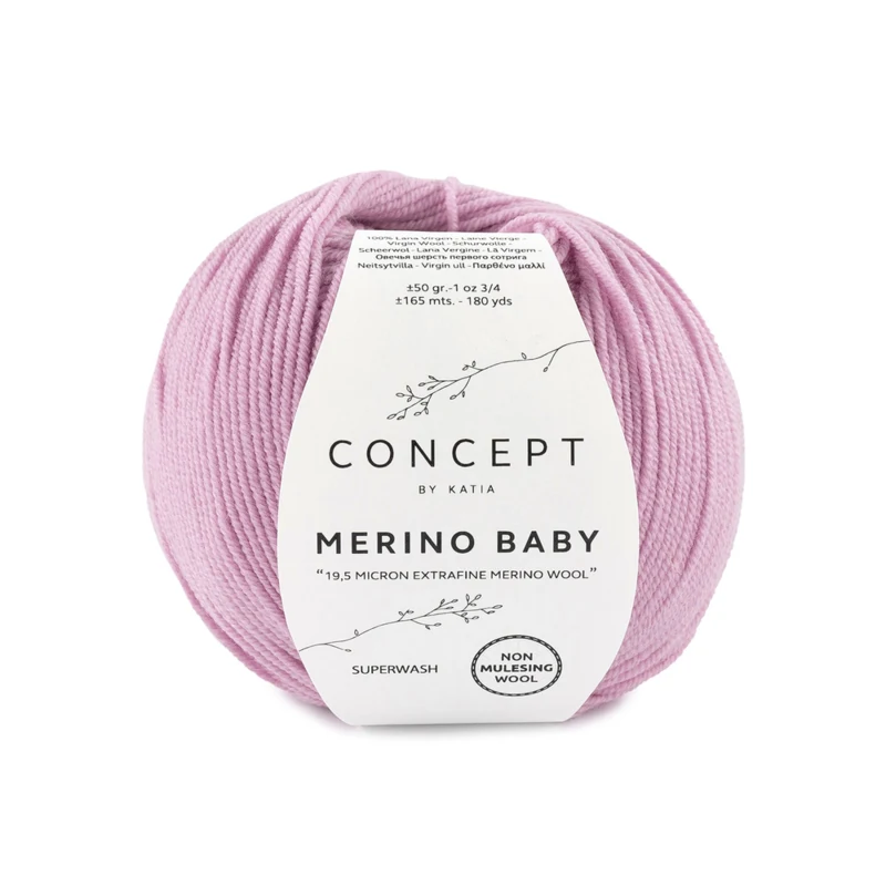 Katia Concept Merino Baby 069 Rosa mediana