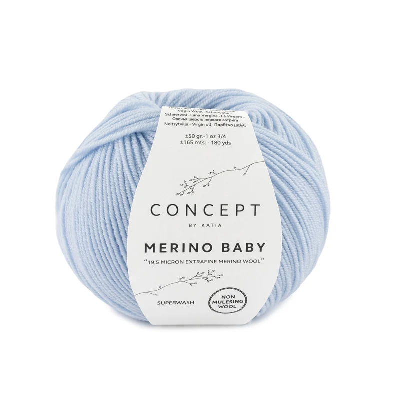 Katia Concept Merino Baby 093 Azul cielo