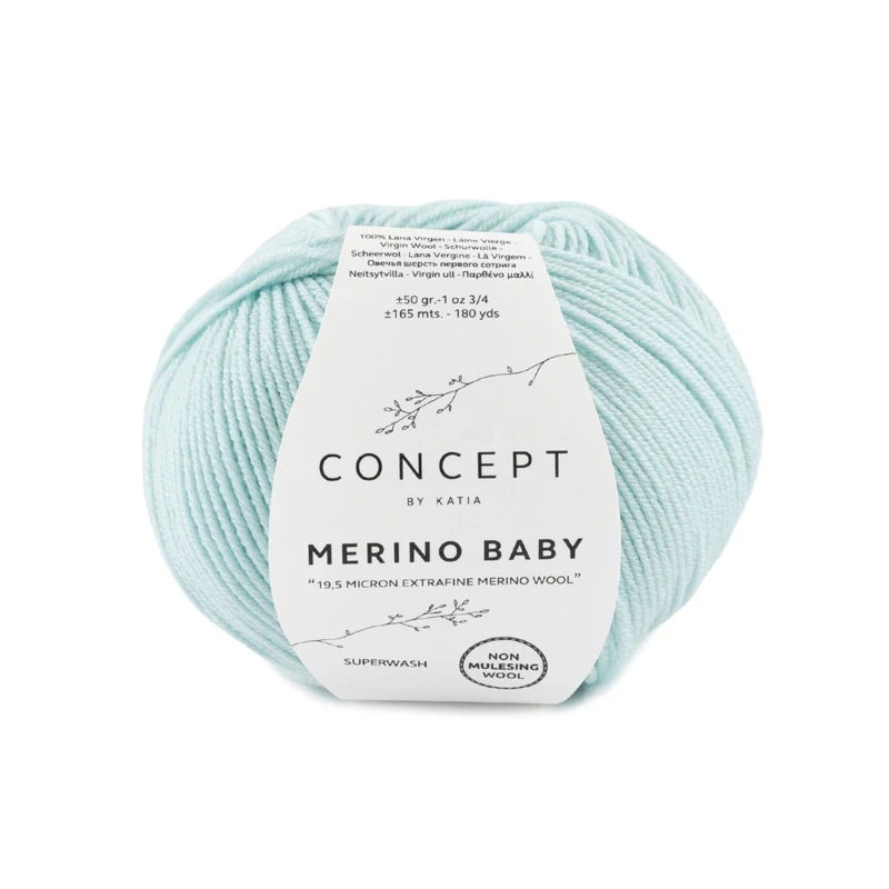 Katia Concept Merino Baby 073 Verde blanquecino