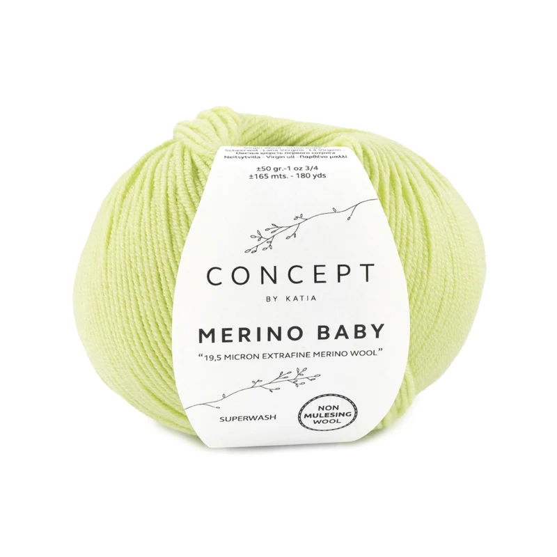 Katia Concept Merino Baby 014 Pistacho