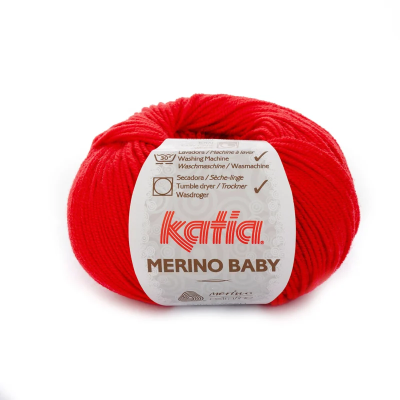 Katia Merino Baby 004 Rojo