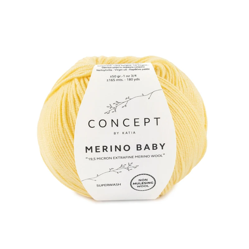 Katia Concept Merino Baby 027 Beige claro