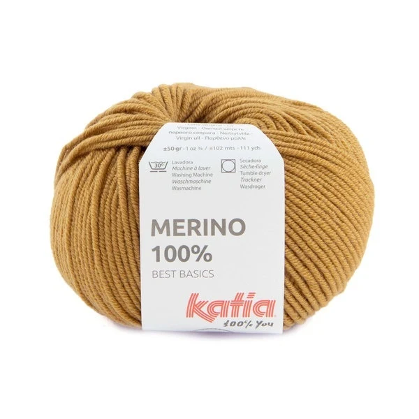 Katia Merino 100% 091 Mostaza