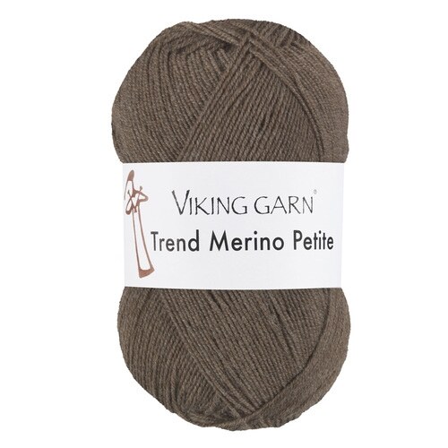 Viking Trend Merino Petite 398 Marrón jaspeado