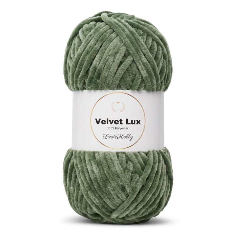 LindeHobby Velvet Lux 49 Verde salvia empolvado