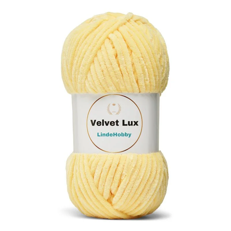 LindeHobby Velvet Lux 33 Amarillo Suave