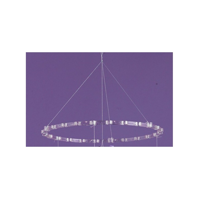 Anillos para Móvil de Bebé Hama, 6 piezas.