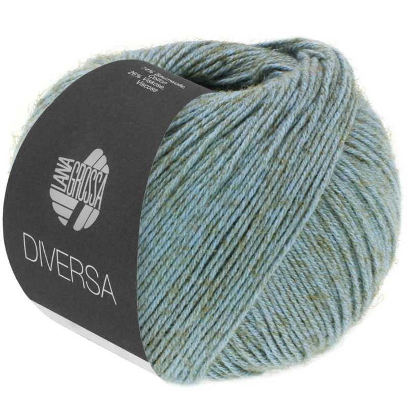 Lana Grossa Diversa 08 Gris Azul