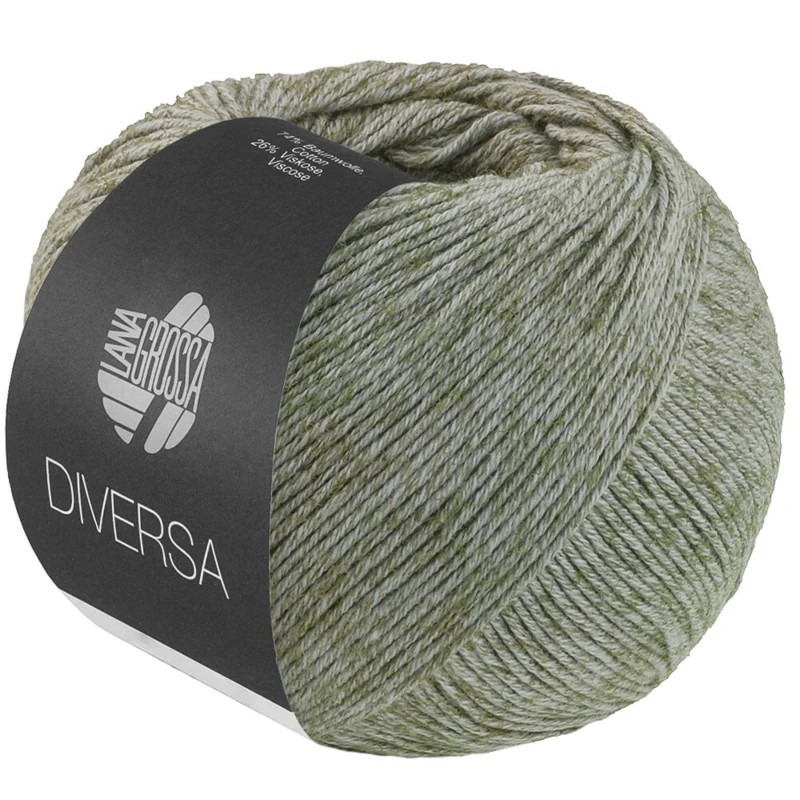Lana Grossa Diversa 34 Gris turquesa