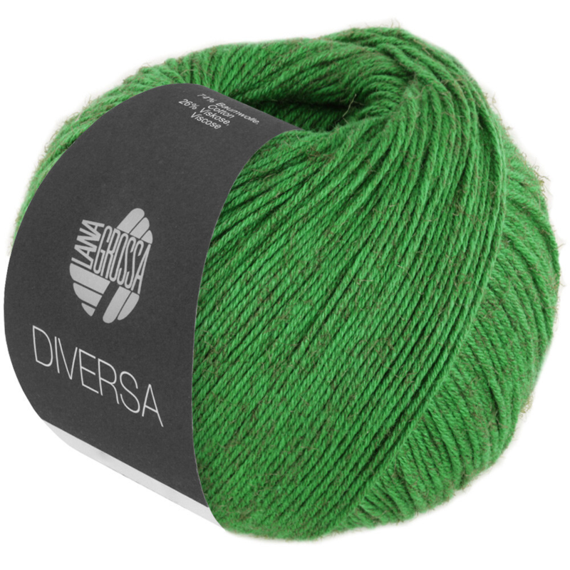 Lana Grossa Diversa 19 Verde Hierba