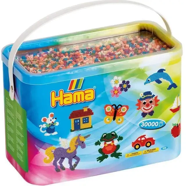Hama Midi Cuentas, 30.000 pzas. - Mix 58