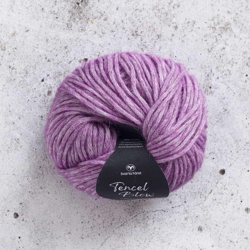Svarta Fåret Tencel Blow 63 Amatista morado