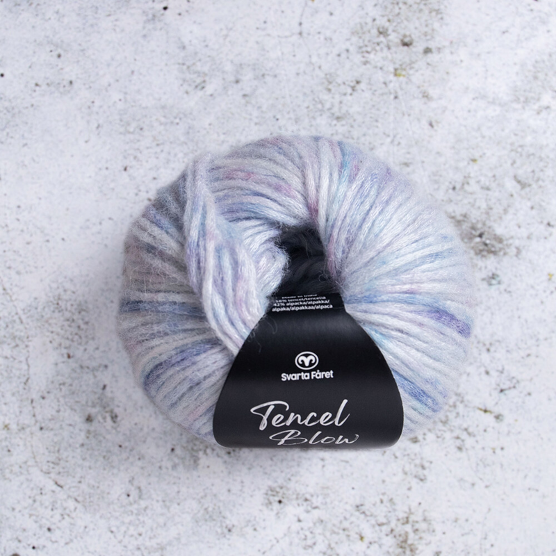 Svarta Fåret Tencel Blow 93 Unicornio rosa esponjoso